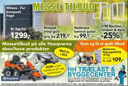 HH Trælast & Byggecenter A/S inviterer til forårsmessen i KCS med gode tilbud