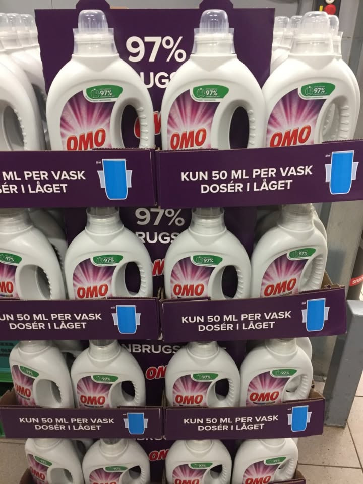 SPAR Nørrebro Hjørring sælger Omo Color til tilbudspris