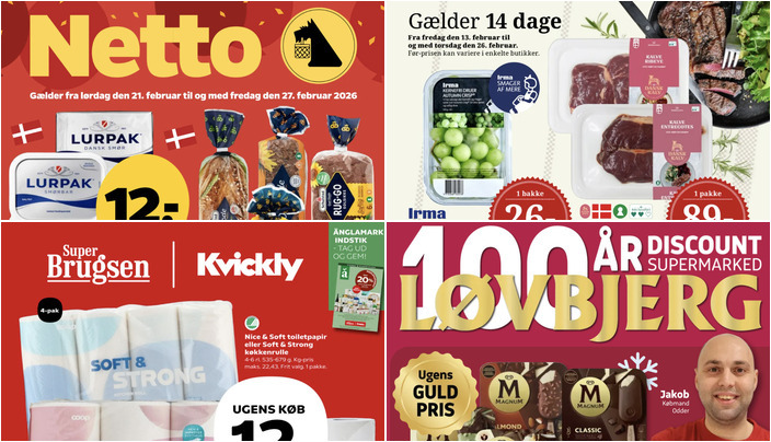 Nordthy tun til kun 5 kr. og økologiske danske gulerødder til 8 kr. - fantastiske tilbud i Aabenraa