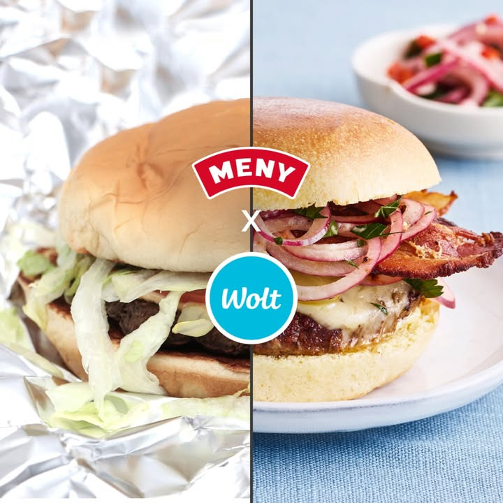 Meny Randers tilbyder levering af friske ingredienser til hjemmelavet burger via Wolt