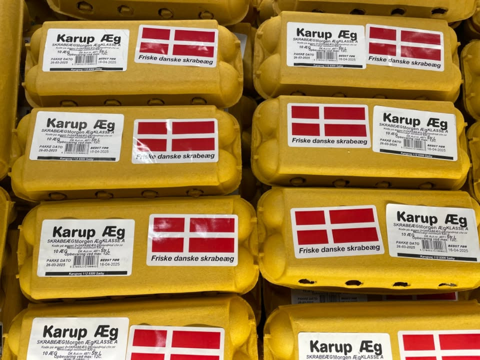 SPAR Nørrebro Hjørring tilbyder danske skrabeæg til lavpris