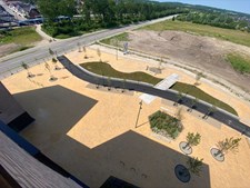 Første etape af nyt torv må nu betrædes