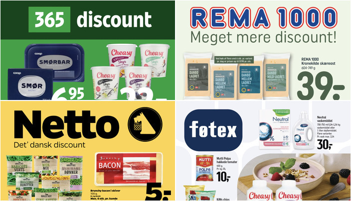 Ugens tilbud: Coop smør til 6,95 kr. og brunchy bacon til 5 kr.