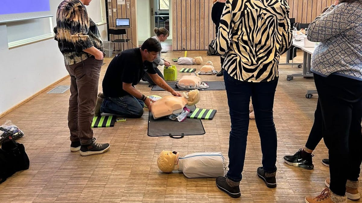 Førstehjælpskursus for voksne med ansvar for børn i Næstved