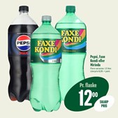 Min Købmand, Nim tilbyder skarpe priser på Pepsi, Faxe Kondi og Mirinda