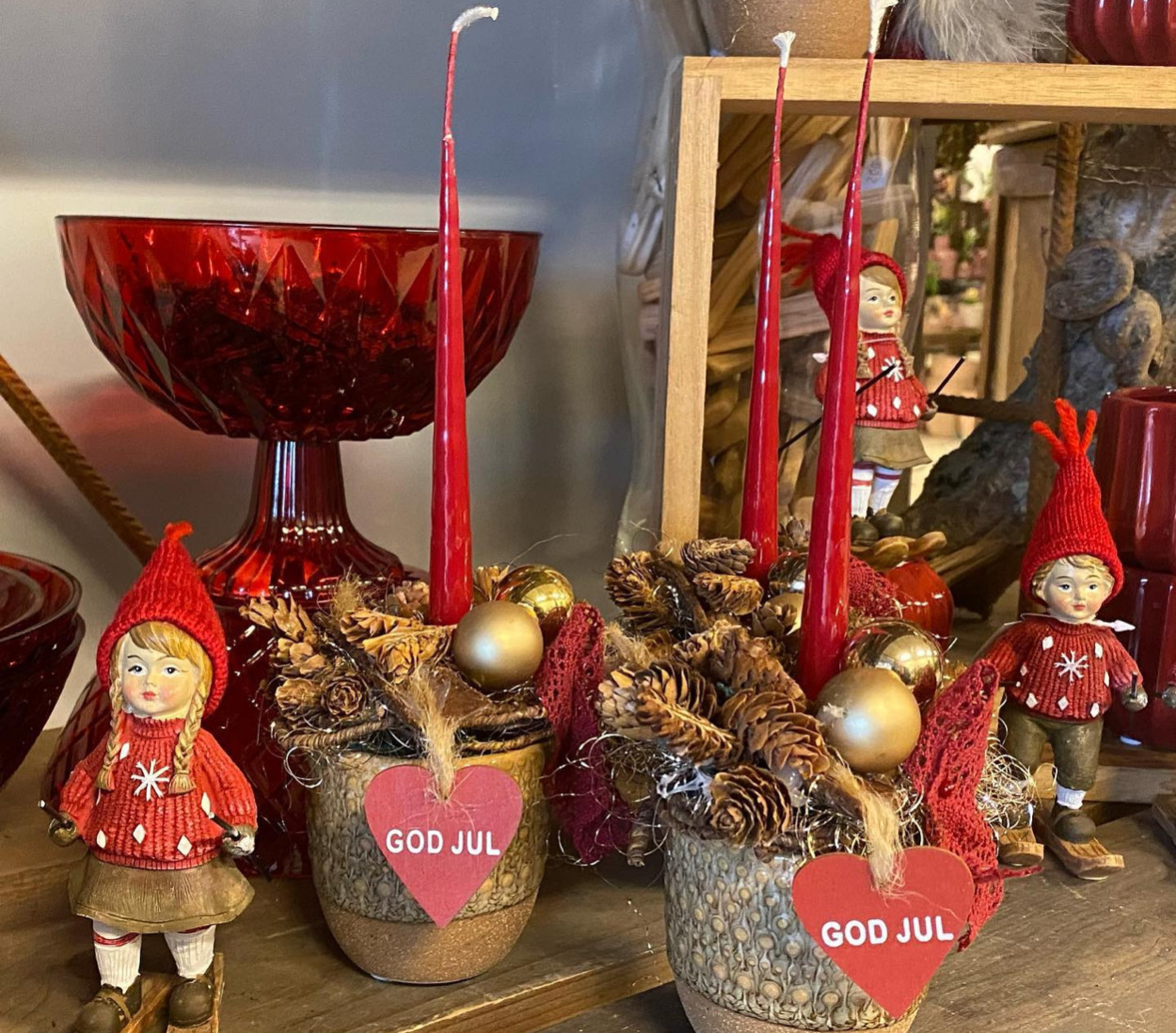 Vestergades Blomster holder Juleåbent Hus