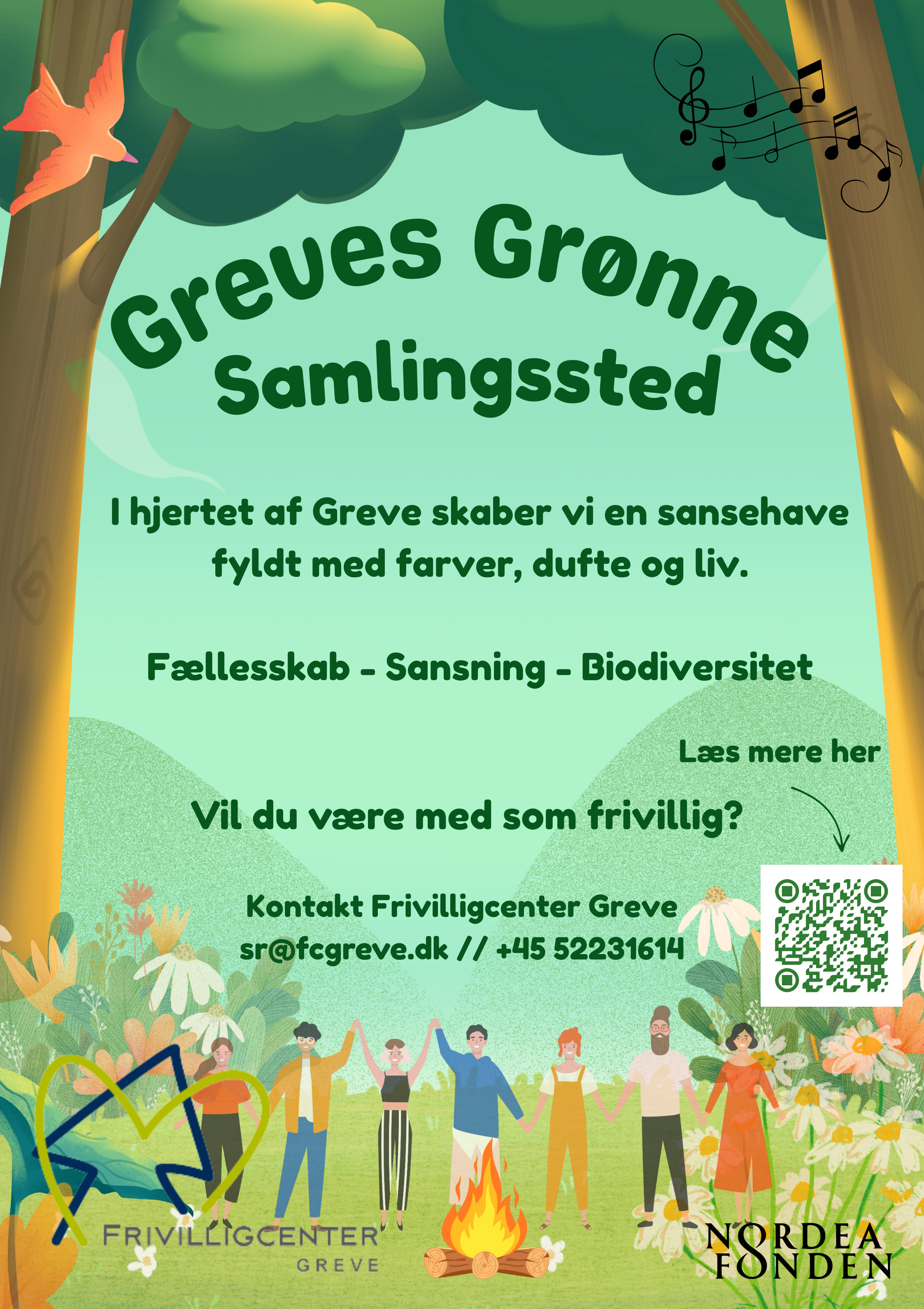 Workshop i den kommende sansehave ved Greve Borgerhus - 28. maj kl. 13