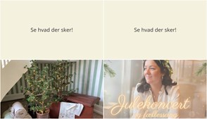 Julestemning i Bøvlingbjerg denne weekend