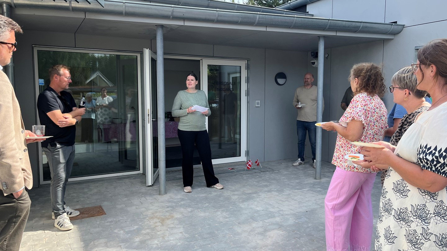 Ny tilbygning indviet hos Ringe Tandpleje