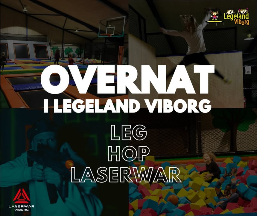 Lejrtur i Legeland Viborg tilbyder unik overnatning og sjove aktiviteter