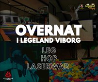 Legeland Viborg tilbyder unik lejrtur med sjov, spil og overnatning
