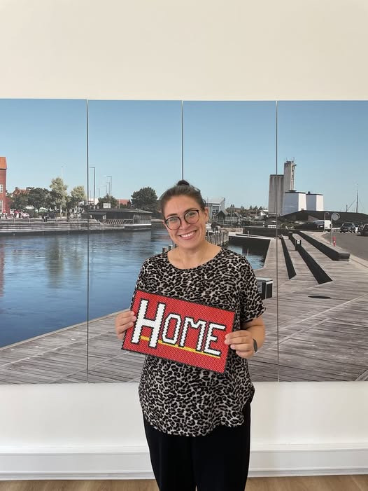 Home Kerteminde-Munkebo takker for unik håndlavet perlegave