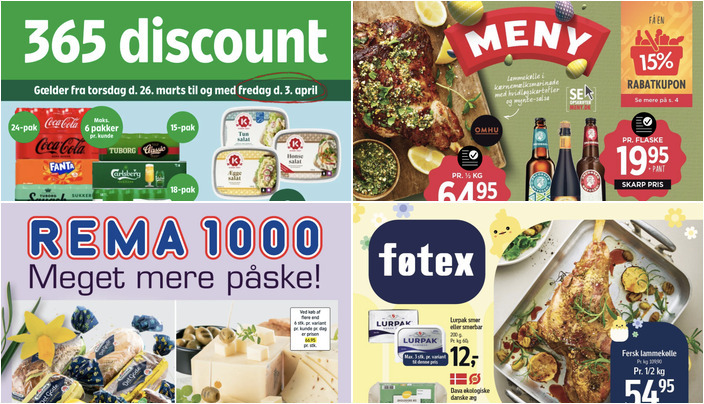 Få Coca-Cola eller Fanta til kun 59 kr. og Lurpak smør til 12 kr. i Haderslevs butikker