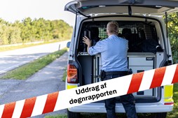 Flaskevold på bosted i Hørve: 53-årig mand anholdt