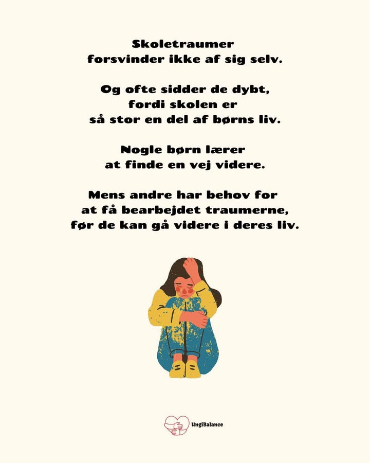 Sådan hjælper Ung i Balance dit barn med at håndtere skoletraumer