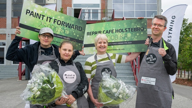 Her er de to vindere af Vestforsynings Grønne Pris