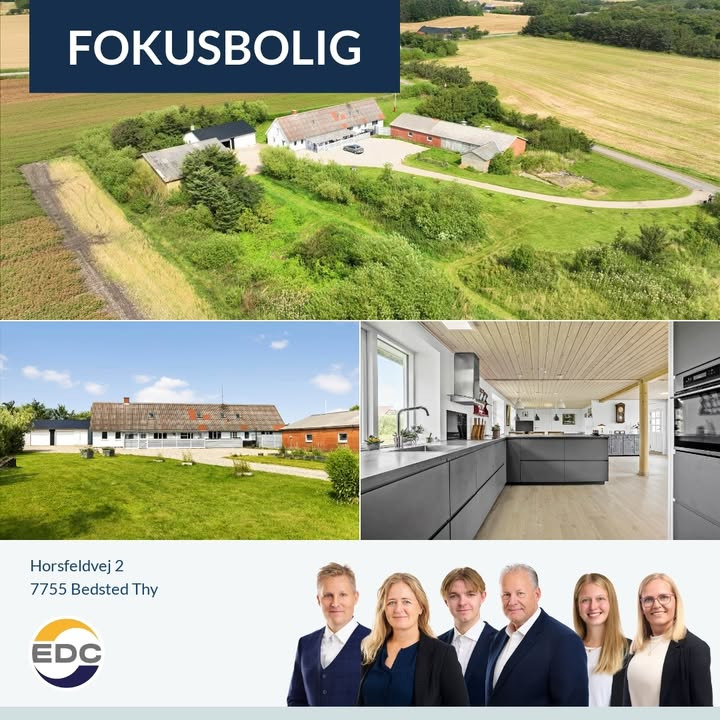 EDC Hurup Thy fremviser hobbylandbrug på 1 hektar naturgrund