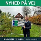 Nybolig Varde annoncerer prisbillig villa med stor grund og mange muligheder i Varde Syd