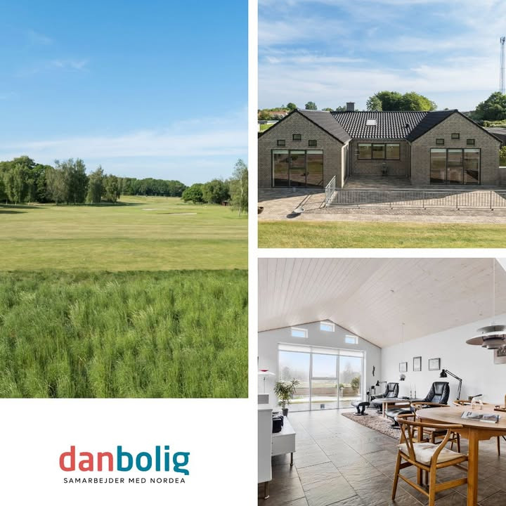 Unik villa ved golfbane og naturskøn beliggenhed fra danbolig Nørresundby
