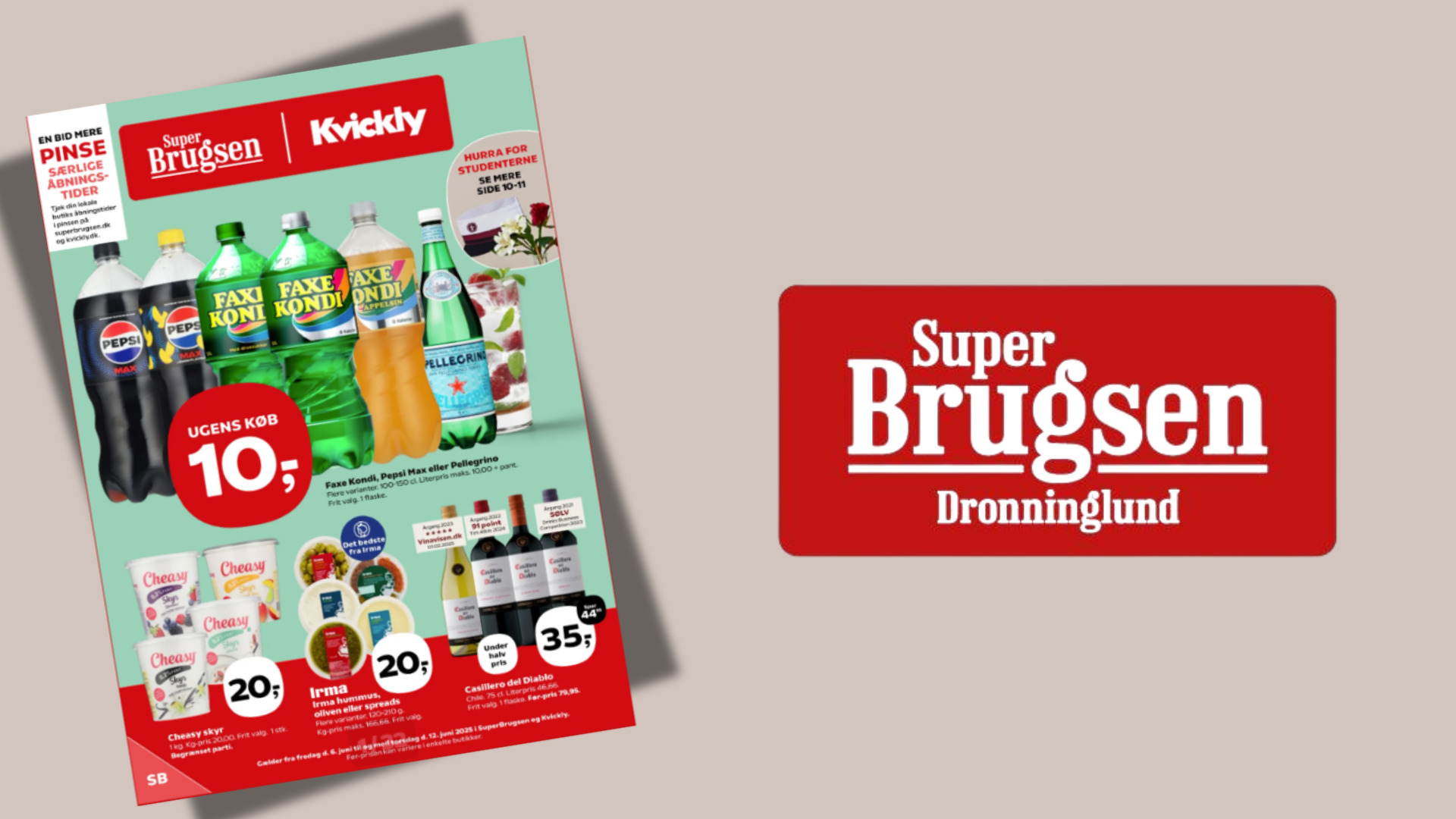 Fantastiske tilbud og vinsmagning hos Superbrugsen Dronninglund