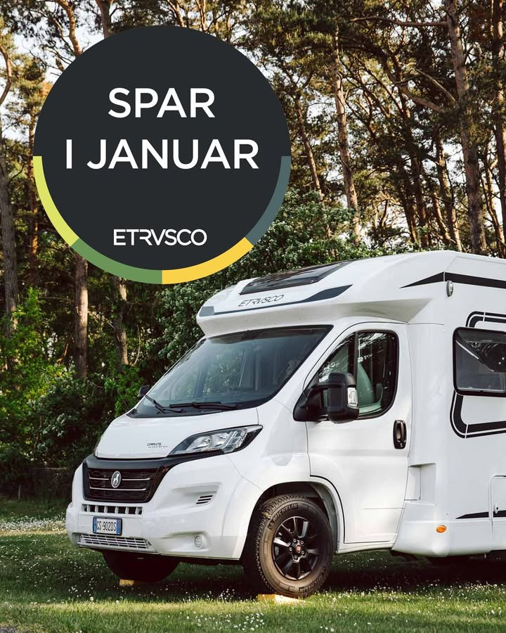 Hinshøj Caravan forlænger SPAR-kampagne på Etrusco 2024 modeller resten af januar