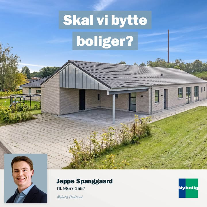 Nybolig Hadsund søger boligbytte for moderne villa på Gl Visborgvej 44A