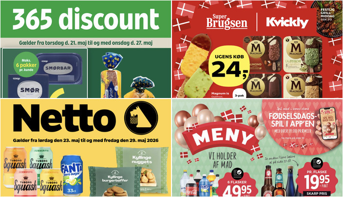 Coop smør til kun 6 kr. og Jacobsen øl for 19,95 kr. - Se de bedste lokale tilbud