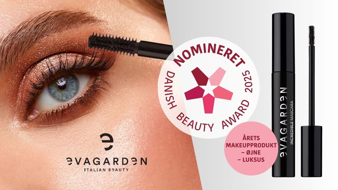 Top Clinic v/Else Møller Larsen fejrer nominering til Danish Beauty Award med Incredible Mascara fra Evagarden