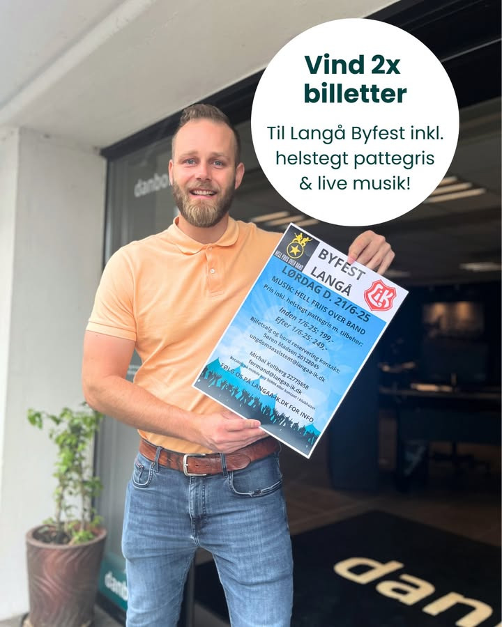 Danbolig Randers inviterer til konkurrence om billetter til Langå Byfest