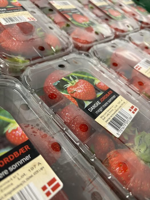 Rema 1000 Jyllandsgade i Ringsted har dagens tilbud på danske jordbær til 22 kr.
