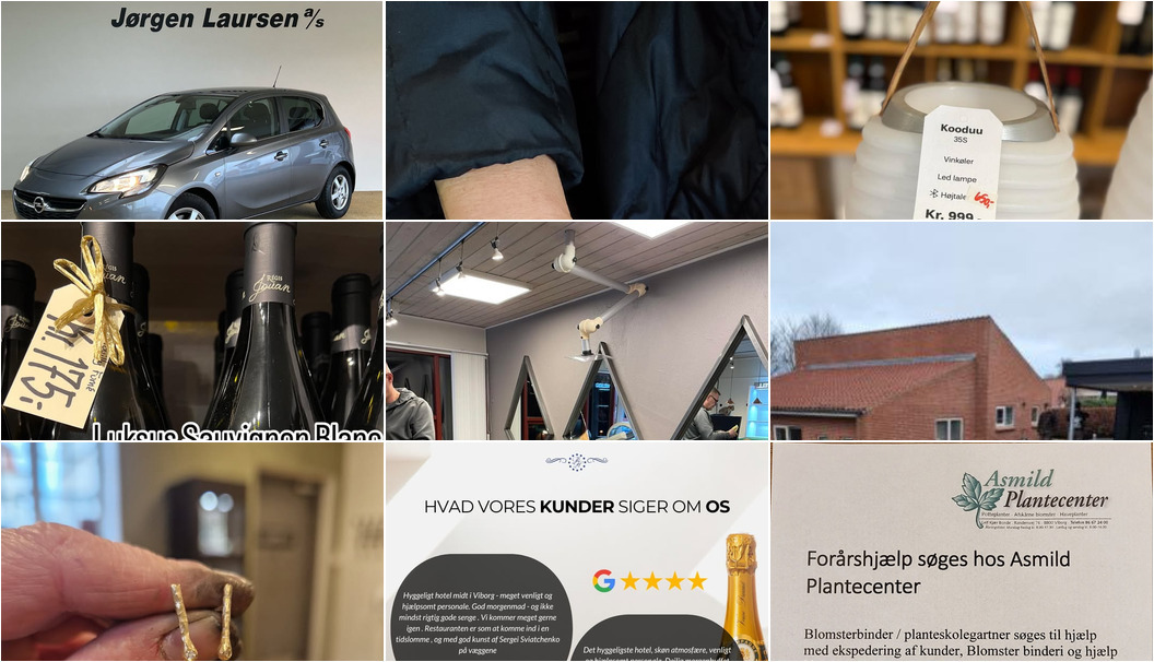 Nyt fra Guldsmed Ø, Den gode vino, Palads Hotel Viborg og 6 andre