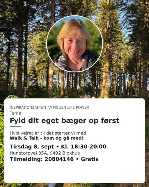 Houen Life Power inviterer til gratis inspirationsaften i Hune