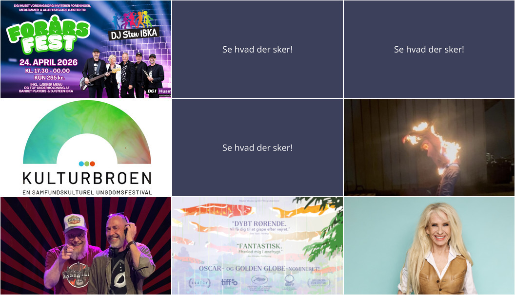 Spændende weekendoplevelser i Vordingborg: musik, teater og festivalstemning