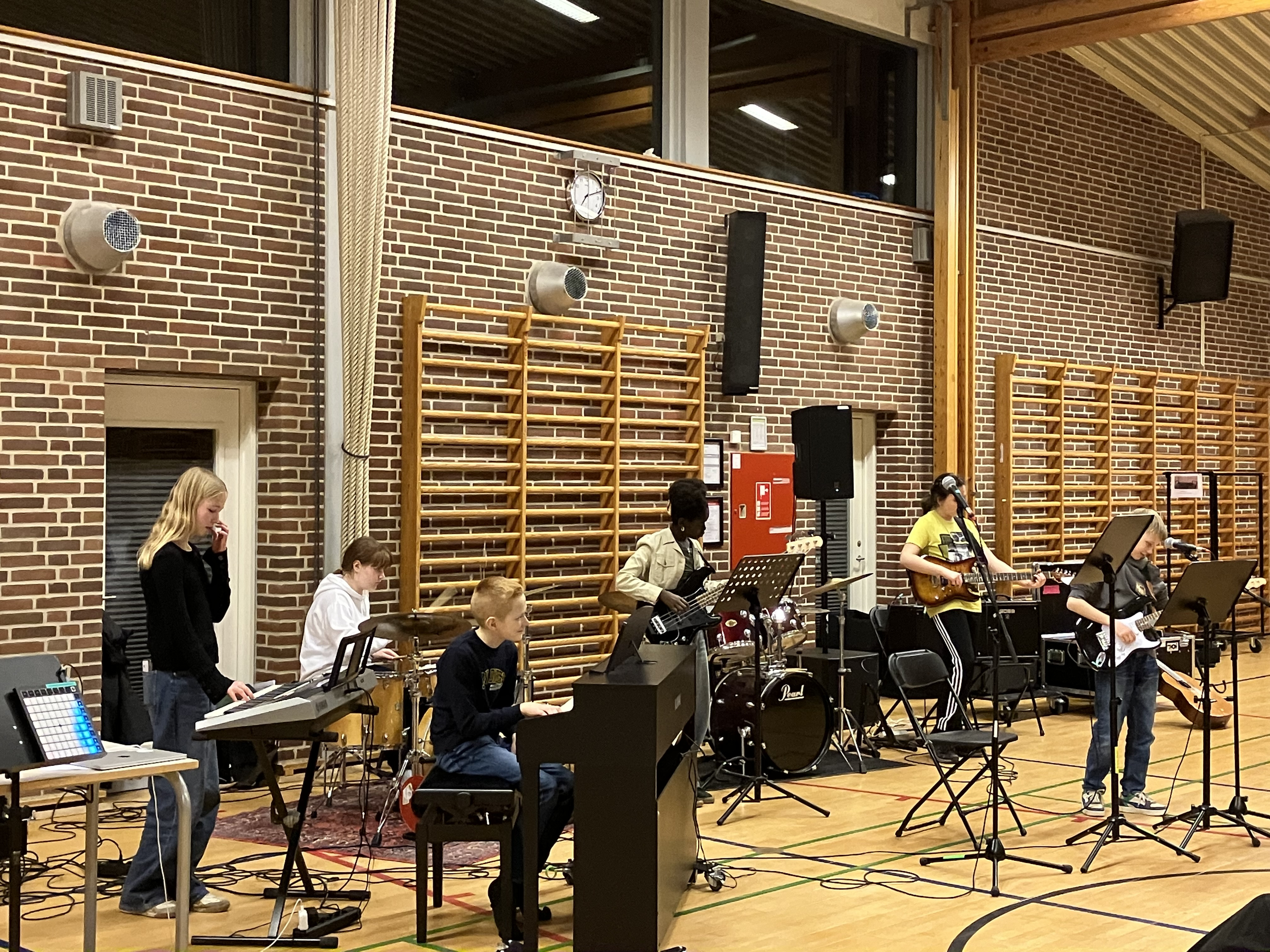 Koncert med Kulturskolens elever på Uldum Højskole