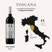 Fejring af maj med nye tilbud hver anden dag: Vino Nobile di Montepulciano DOCG præsenteres til særlig fødselsdagspris