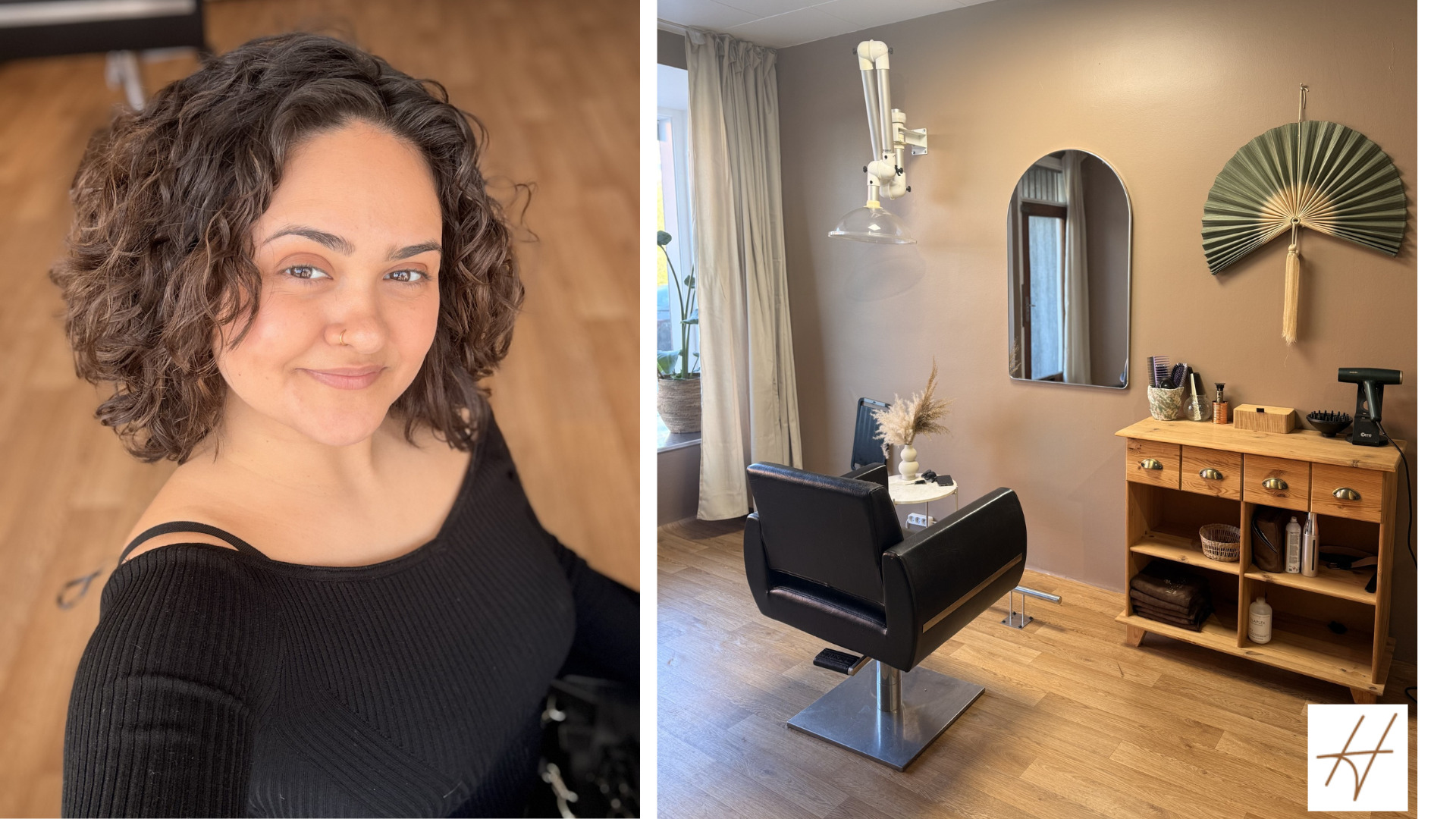 Fra egne krøller til specialiseret salon: Simone bag Herrera Hairstyles skaber et nyt frisørunivers