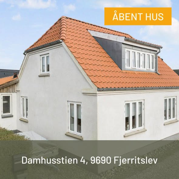 Mæglerhuset inviterer til åbent hus i Fjerritslev og omegn den 15. og 16. august