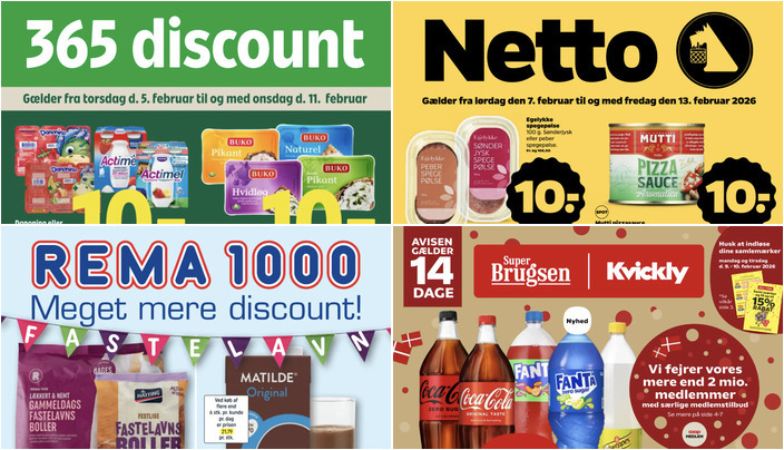 Innocent juice til kun 22 kr. og Danonino til 10 kr. - Se de lokale dagligvaretilbud