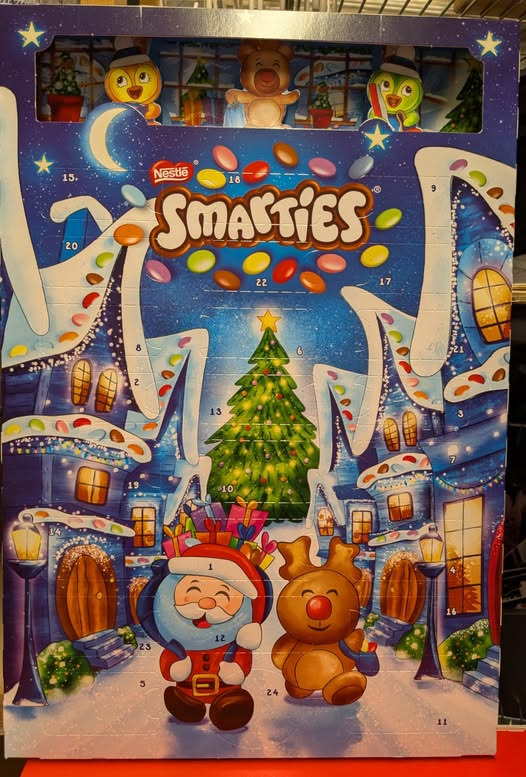 Meny Aabybro tilbyder Smarties julekalender til afhentning