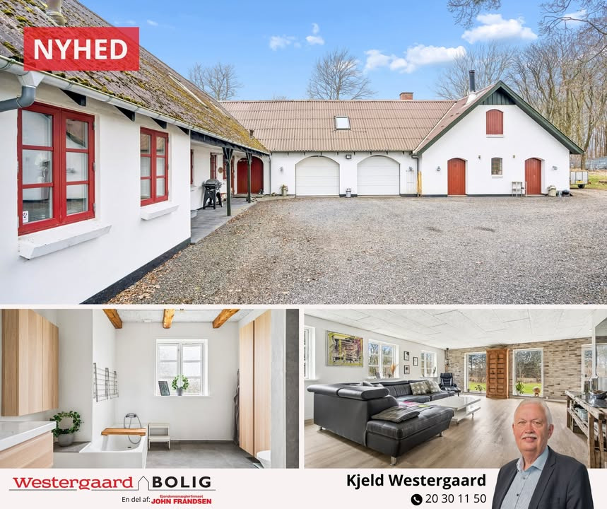 Westergaard Bolig præsenterer idyllisk landsted ved Serritslev
