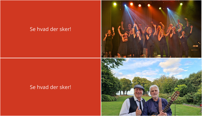 Fyld weekenden med sang: Musikalske højdepunkter i Græsted