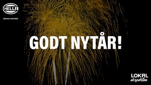 Autogården Løkken ønsker godt nytår og giver tips til bilsikkerhed