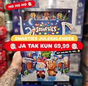 Løvbjerg Frederikshavn tilbyder smarties julekalender til en pris der slår normalprisen