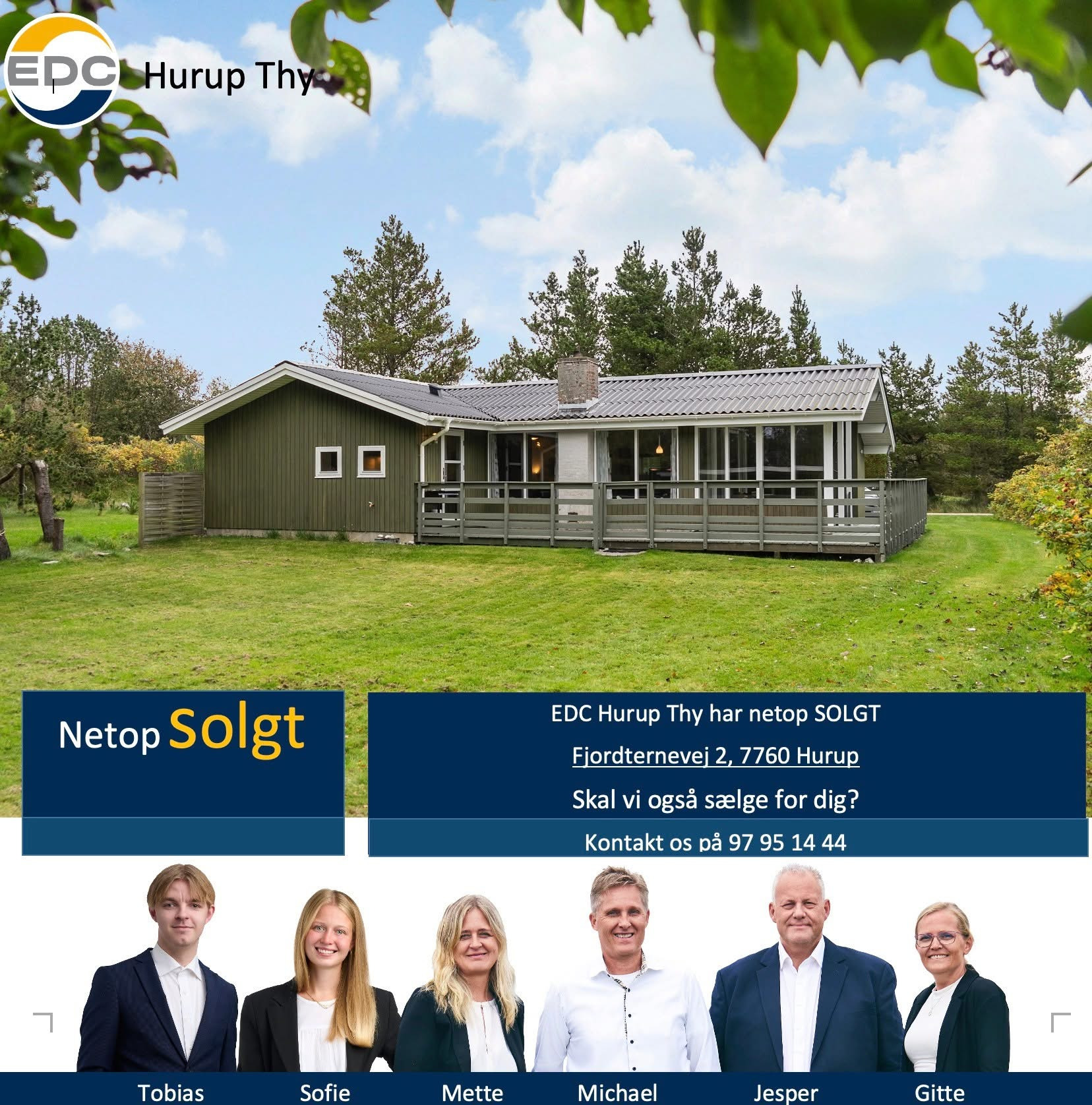 EDC Hurup Thy sælger sommerhus på Draget og søger flere til salg