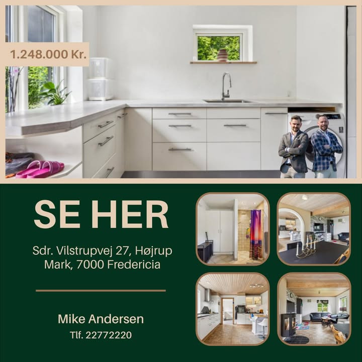 Ejendomsmægler Mike Andersen præsenterer: Naturskøn villa til salg i Fredericia