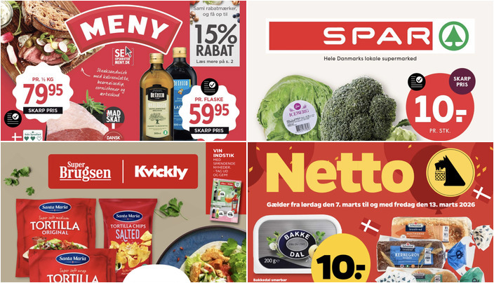 Hel kylling til 39 kr. og Santa Maria Tex Mex til 11 kr. - tjek ugens lokale dagligvaretilbud