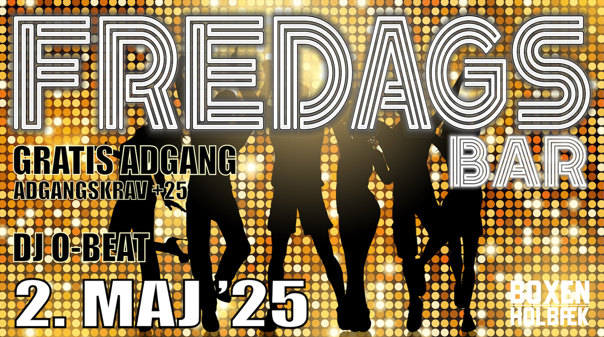 Festlig fredagsbar i Boxen Holbæk