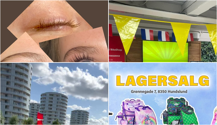 Nyt fra HOKA T&#xC6;PPER &amp; GULVE ApS, Top Clinic v/Else M&#xF8;ller Larsen, Lagersalg.com og 1 anden