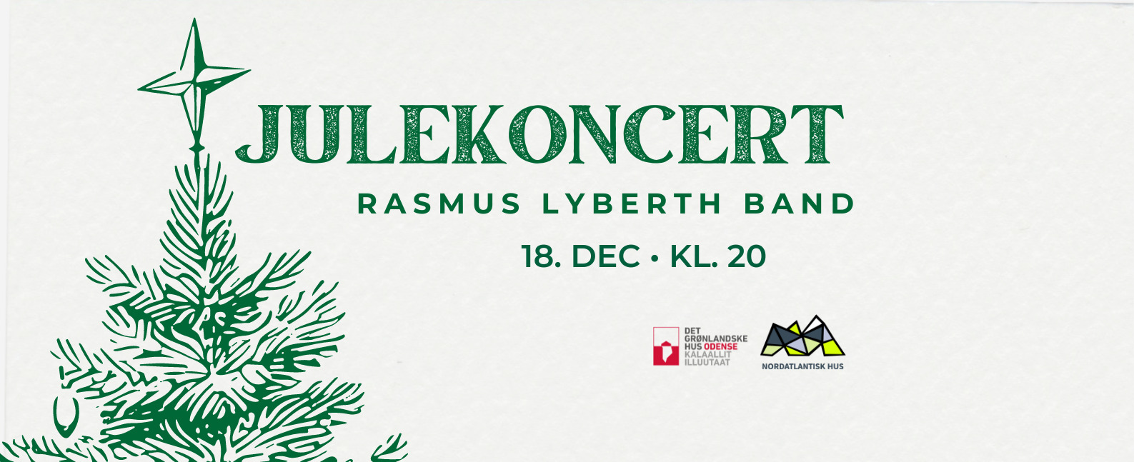 Julekoncert med Rasmus Lyberth i Nordatlantisk Hus