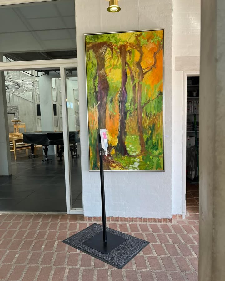 Yrsa Dunvad inviterer til fernisering i Lystrup kirke på søndag